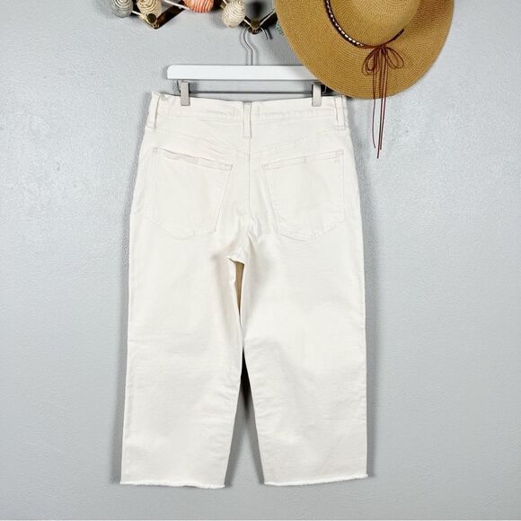 Madewell The Perfect Vintage Wide-Leg Crop in Vintage Canvas Jeans Size 31 - Picture 6 of 13